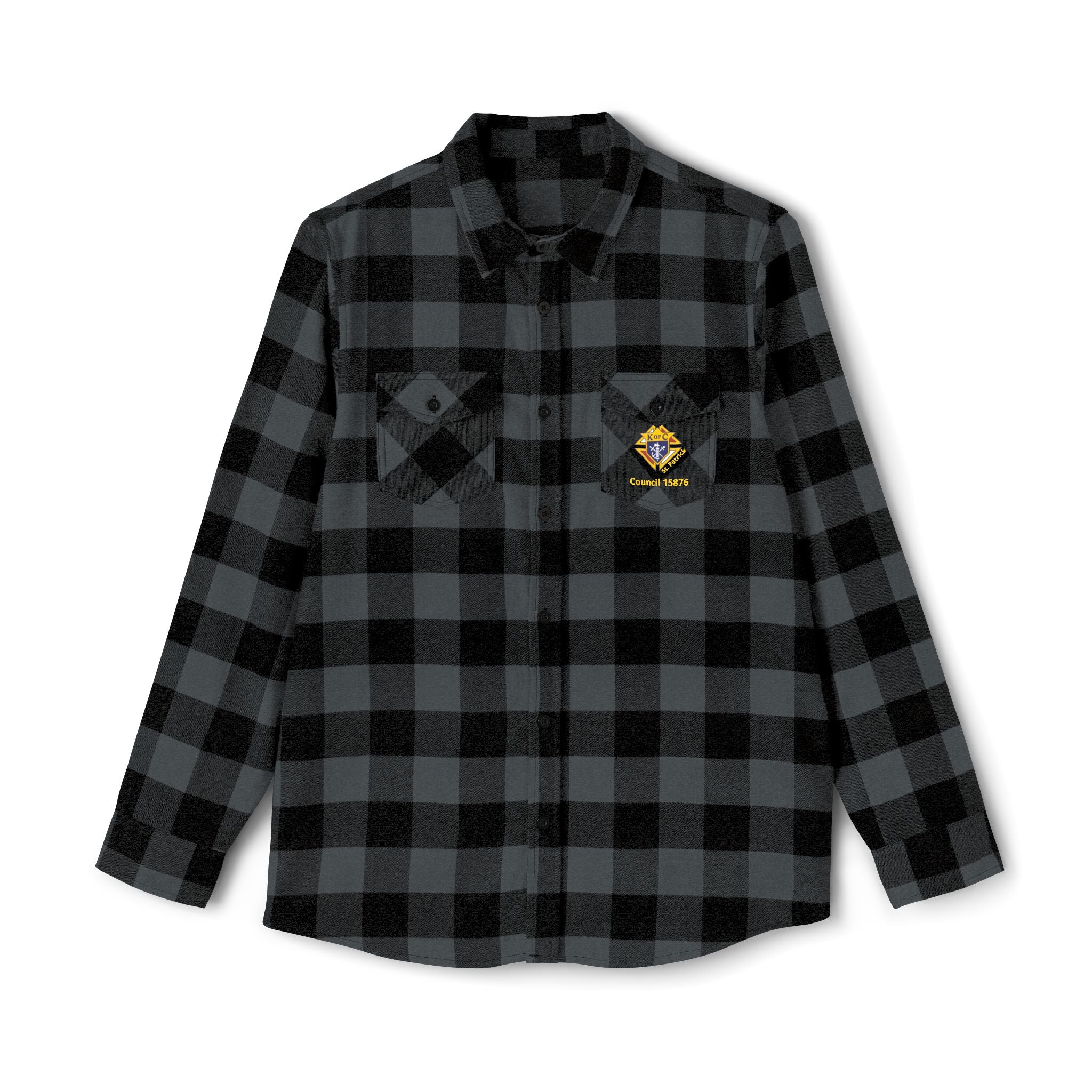 Knights Plaid Flannel Shirt