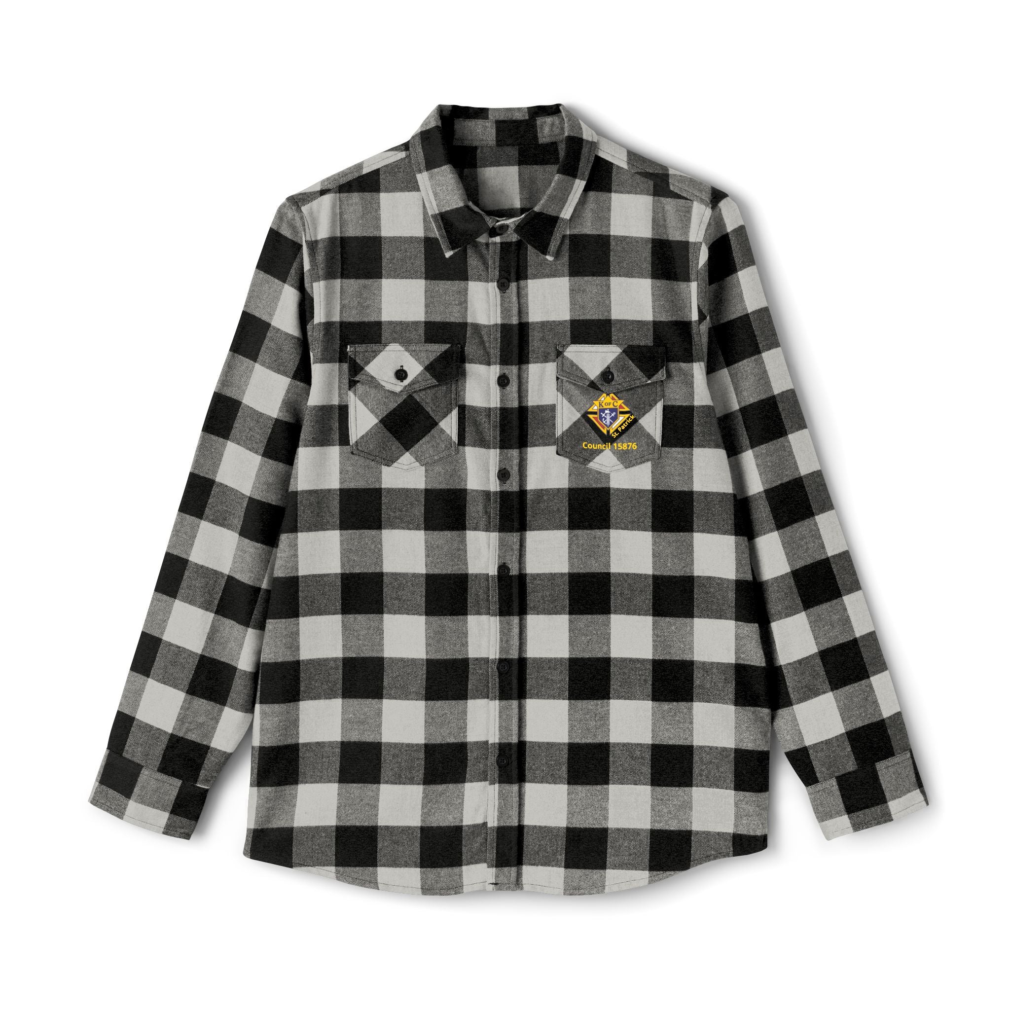 Knights Plaid Flannel Shirt