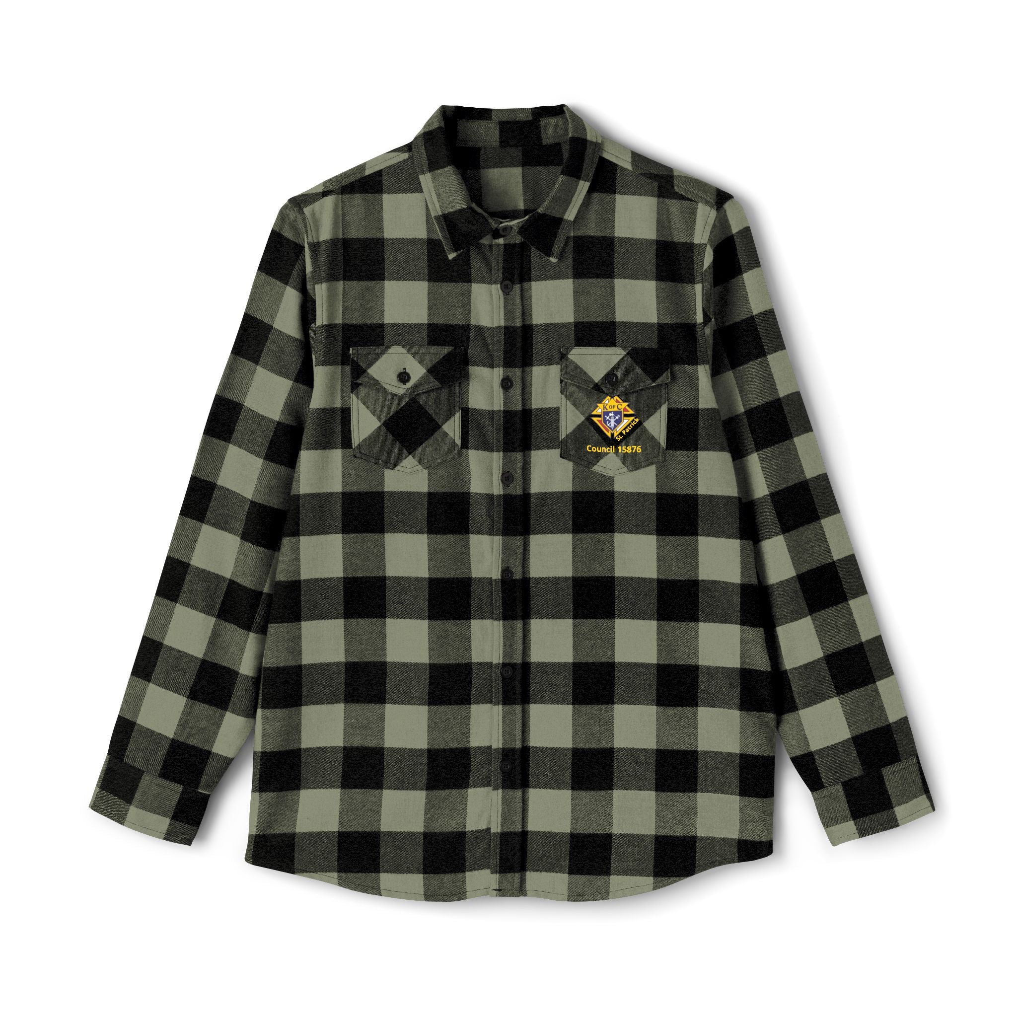 Knights Plaid Flannel Shirt